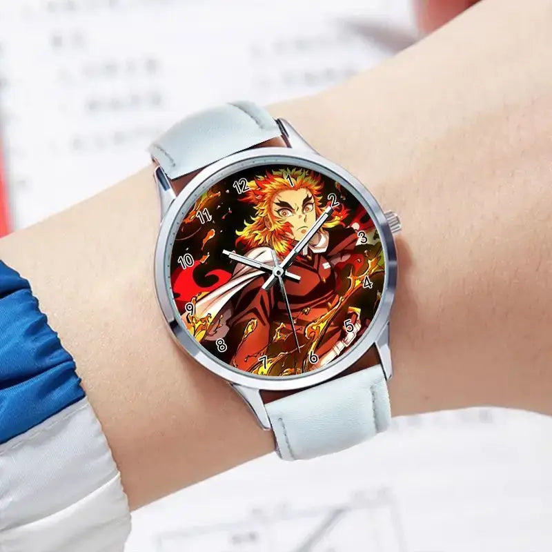 Demon Slayer Watch: Muichirou & Rengoku Business Timepiece
