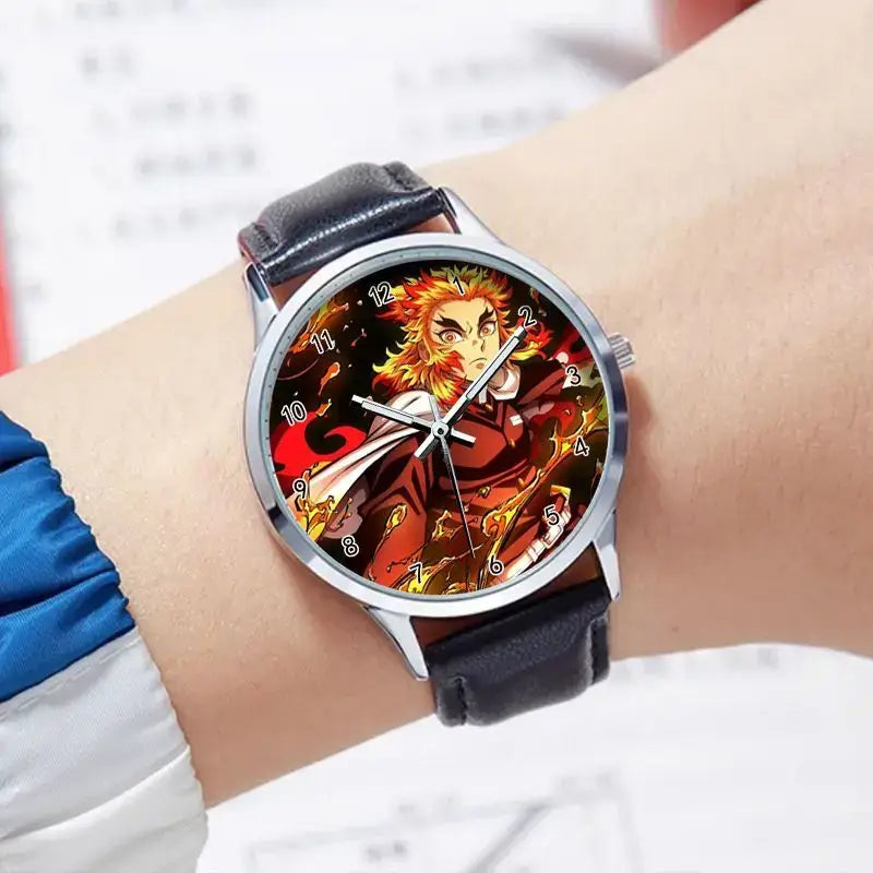 Demon Slayer Watch: Muichirou & Rengoku Business Timepiece