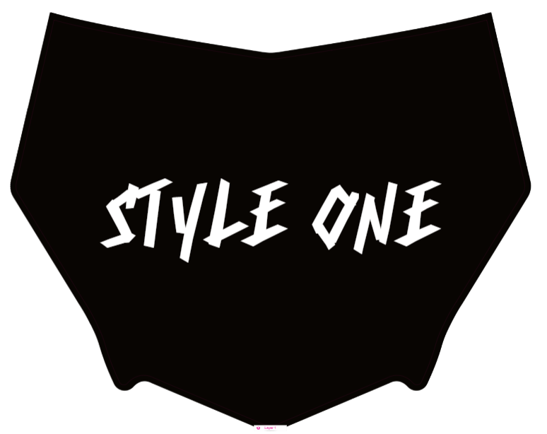 Custom Motocutz Plate Decal